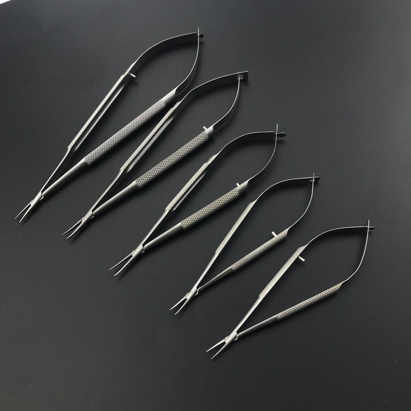 Needle Holders Straight/Curved Head for Dental forceps Orthodontic Implant tool Castroviejo Needle forceps