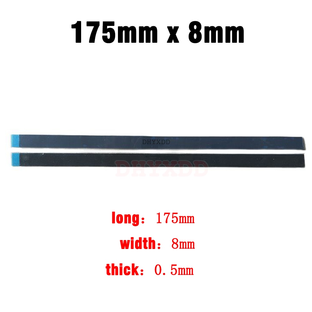 2PCS New Laptop Screen Special LCD Screen Adhesive Strip for LCD Display Adhesive Strip Sticker 175mm*8mm 17.5x8.0 MM