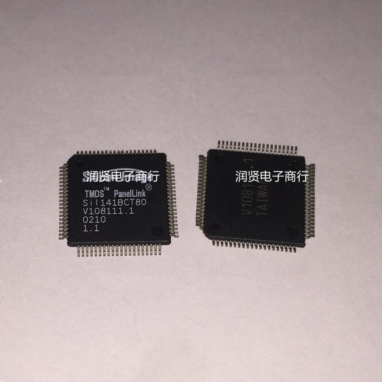 2PCS Sil141BCT80 TQFP Brand new original