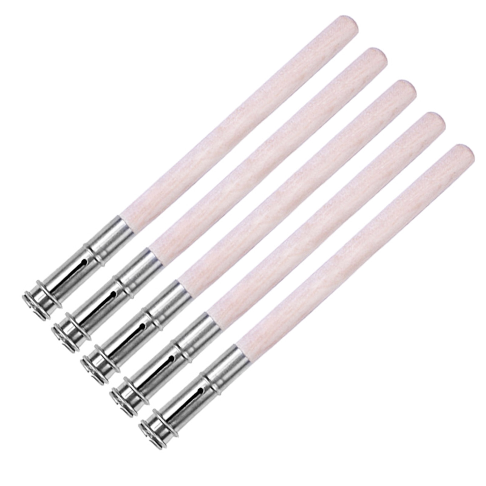 5pcs Practical Lengthener Crayon Single Head Painting Drawing Portable School Office Stationery Pencil Extender For Student