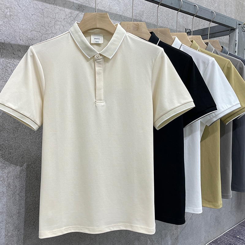 Polo Coton Homme Men Polo Shirt for Men Polo Shirts Polo Men Tshirt for Men Tshirt Men T Shirt Short Polo Shirt Man 2022 Shirt