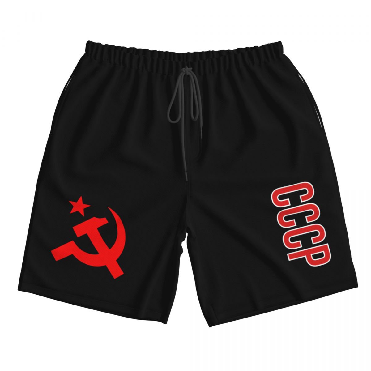 2022 Men's CCCP Russian Men USSR Soviet Union Beach Shorts Quick Dry Material Shorts Summer Casual Sports Beachwear Swimsui