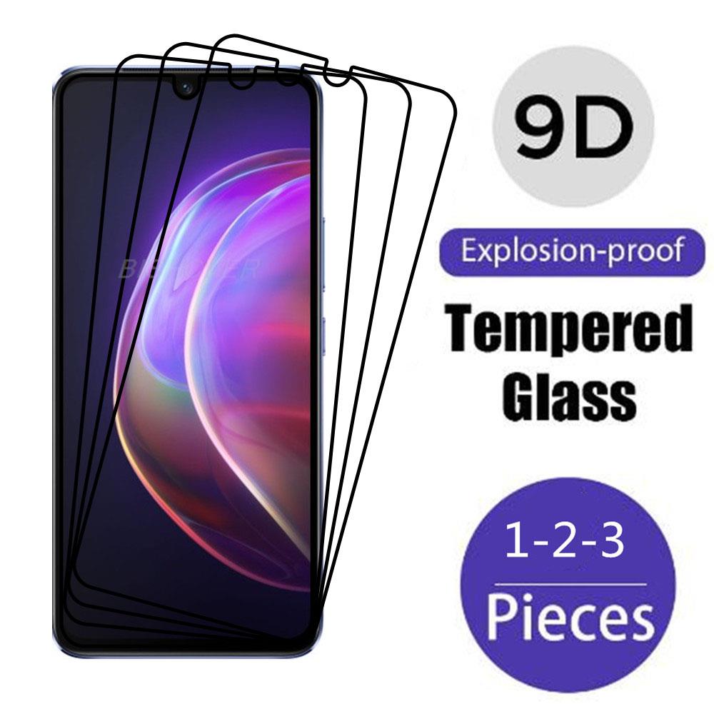 9D Full Glue Protective Glass For Vivo Y31 Y30 Y20 Y11 V21 V20 V20SE V17 NEO V 21 20 17 Pro Y 31 30 Screen Protector Cover Film