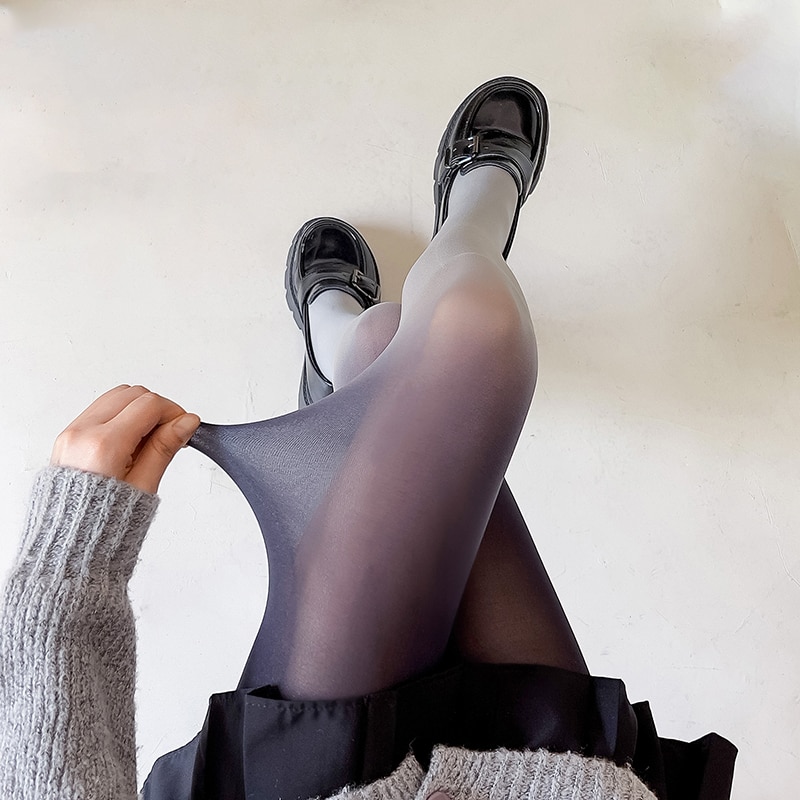 Women's Pantyhose Tights Sexy Velvet Gradient Seamless Superelastic Breathable Elastic Fashio Slim Stockings Lolita Girs