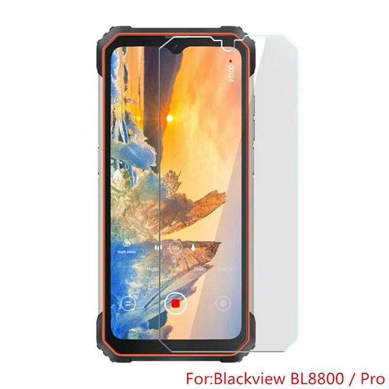 For Blackview BL8800 5G BL8800 Pro Tempered Glass Film Cover For BL8800 2.5D Edge Glass Screen Protector Film Cover Guard Saver