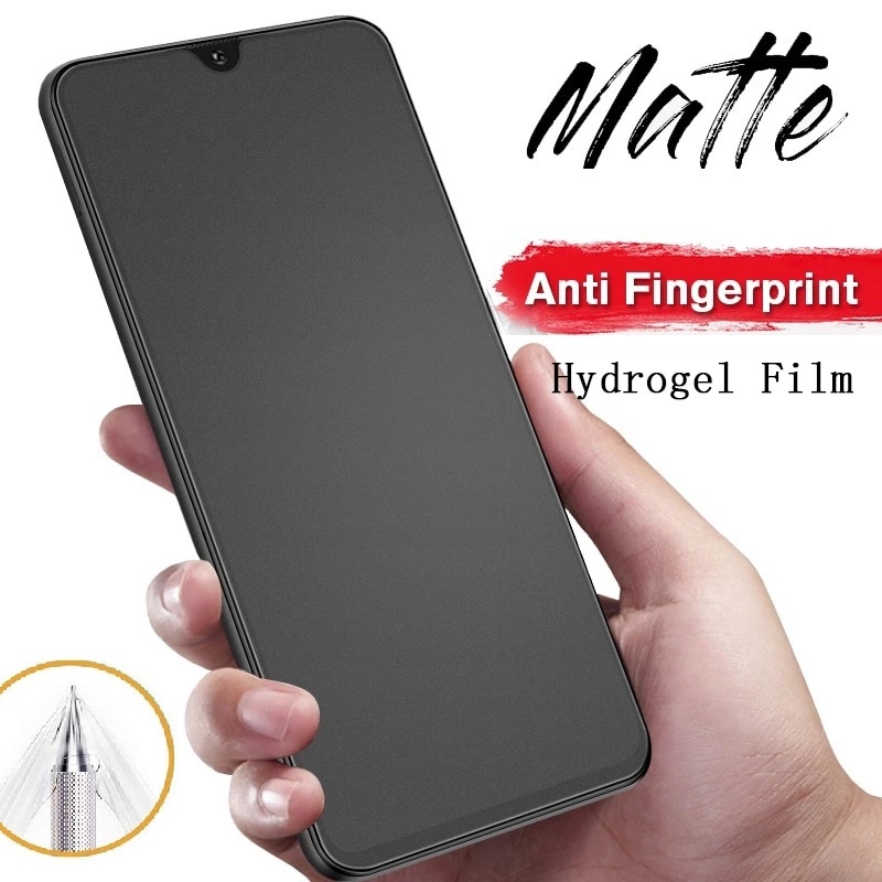 HD Matte Film for Xiaomi POCO M2 c31 c3 Screen Protector Hydrogel Film for Mi 9 Lite Play HD Matte Film
