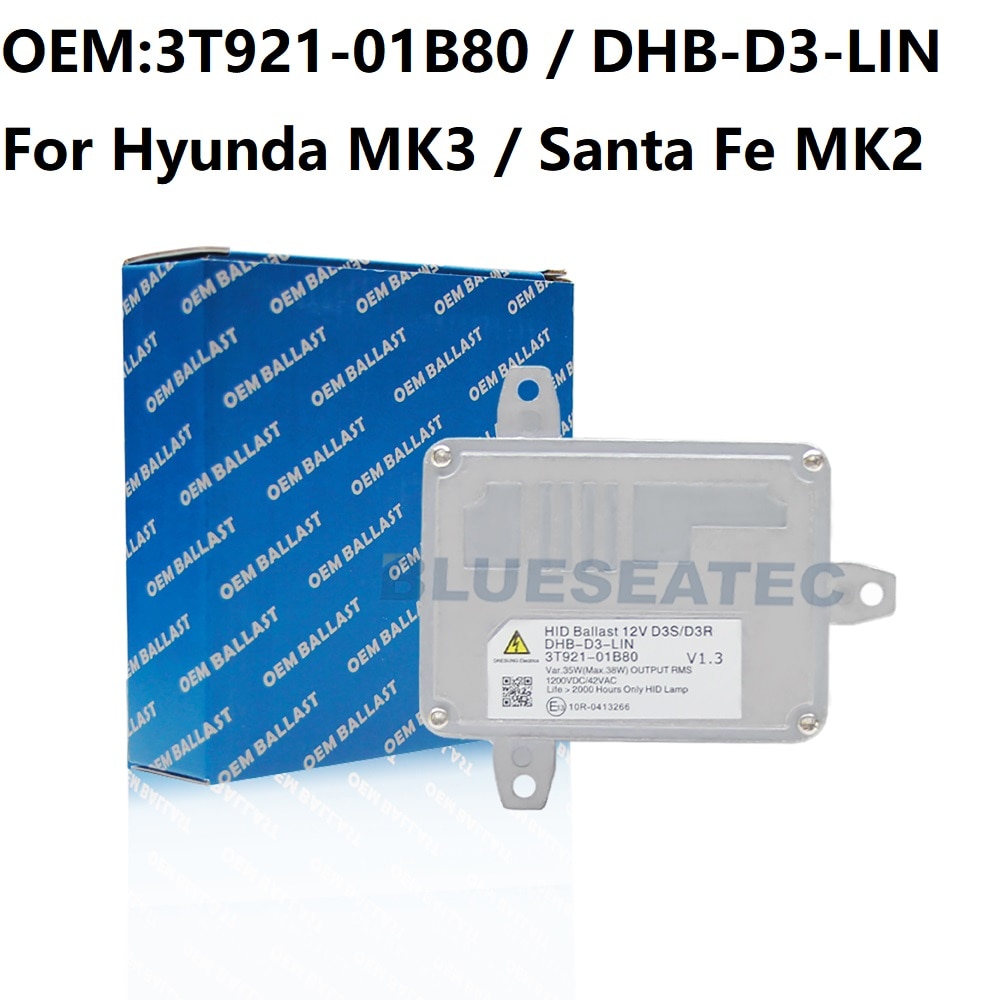 NEW OEM For Hyunda MK3 Santa Fe MK2 2014-2018 K900 XENON HID Module Ballast Control Replaces 3T921-01B80 DHB-D3-LIN