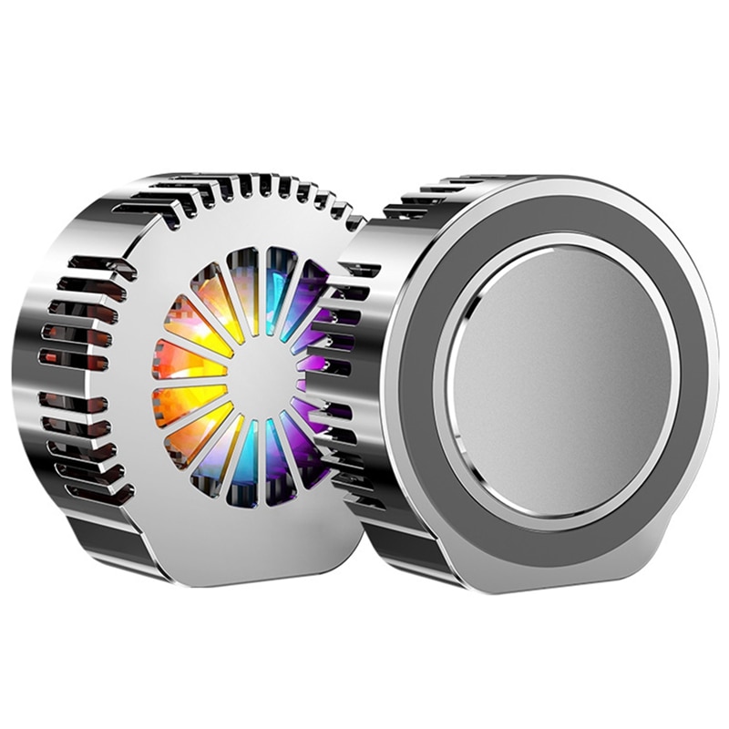 AYHF-Portable Universal Magnetic Cooler Semiconductor Metal Radiator Mobile Game Cooling Fan For Smartphones/Tablets