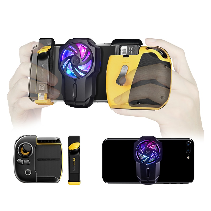 FL05 Mobile Phone Cooling Fan Radiator Turbo Hurricane Game Cooler Phone Cool Heat Sink For IPhone/Samsung/Xiaomi
