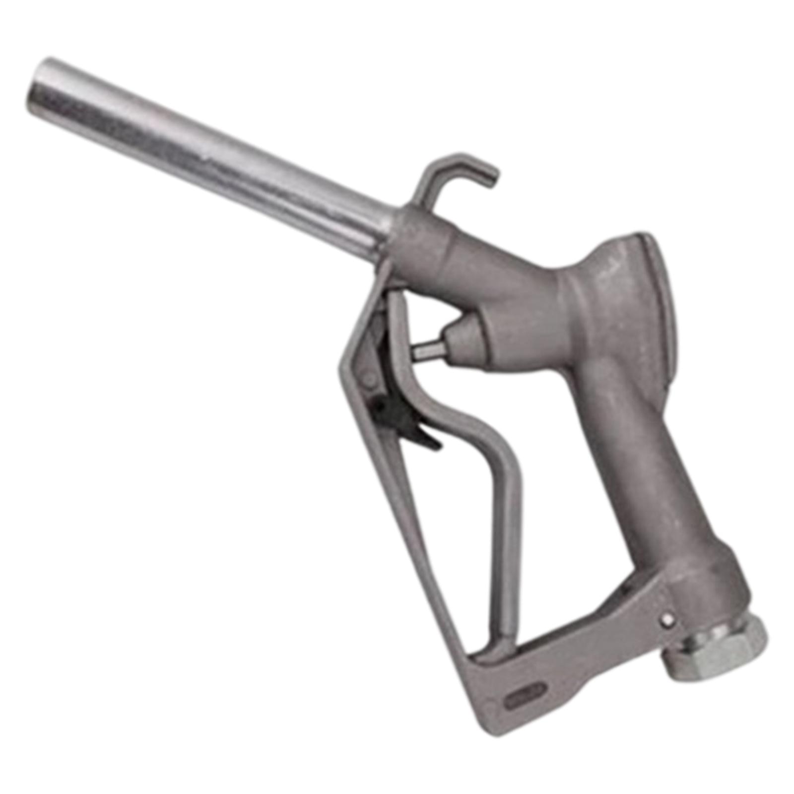 1inch & 3/4inch Manual Fuel Nozzle Large Flow Fuel Gasoline Gun Refueling Dispenser Aluminium Alloy for Gasoline Petrol Dies