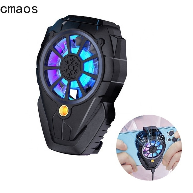CMAOS K1 Mobile Phone Radiator Live Mobile Phone Radiator Game Watching Drama Does Not Heat Mobile Phone Fan With Universal Head