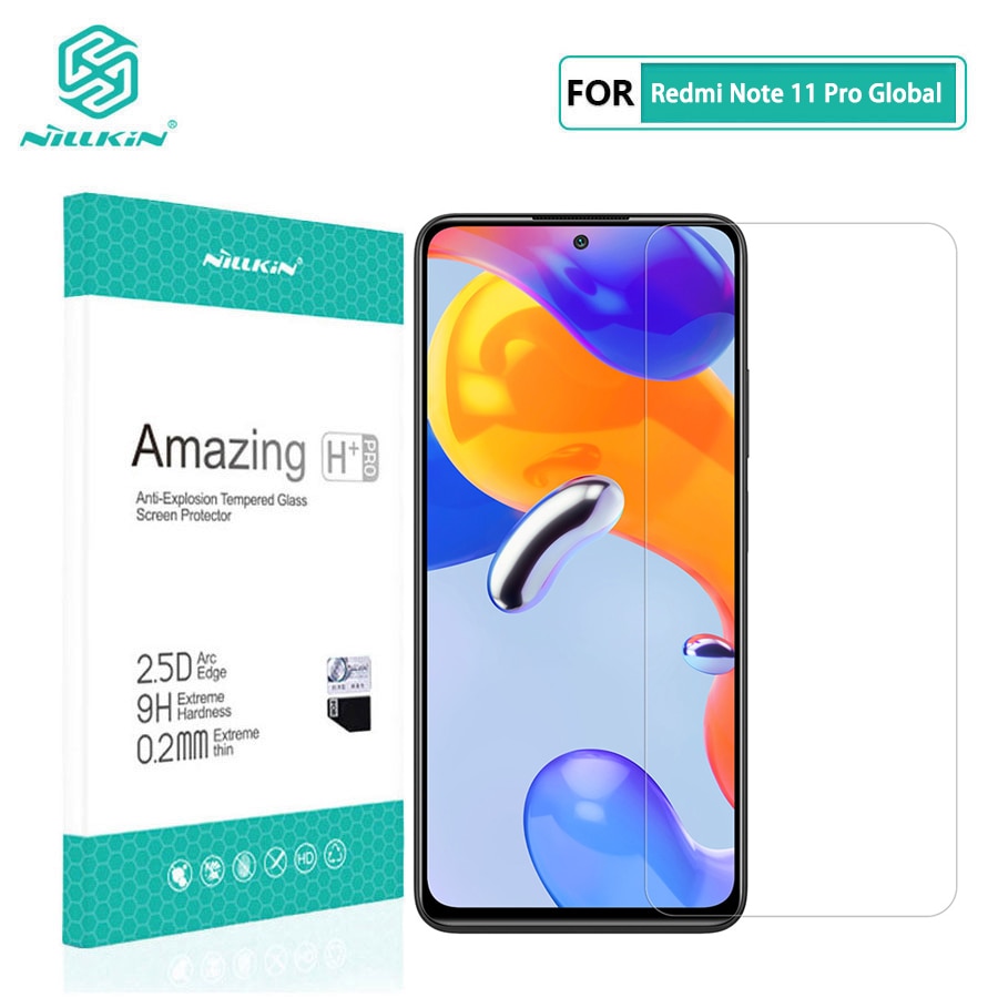 Redmi Note 11 Pro Global Glass Nillkin H+Pro 0.2MM Tempered Glass for Xiaoimi Redmi Note 11 Pro Plus 11E Pro 5G China