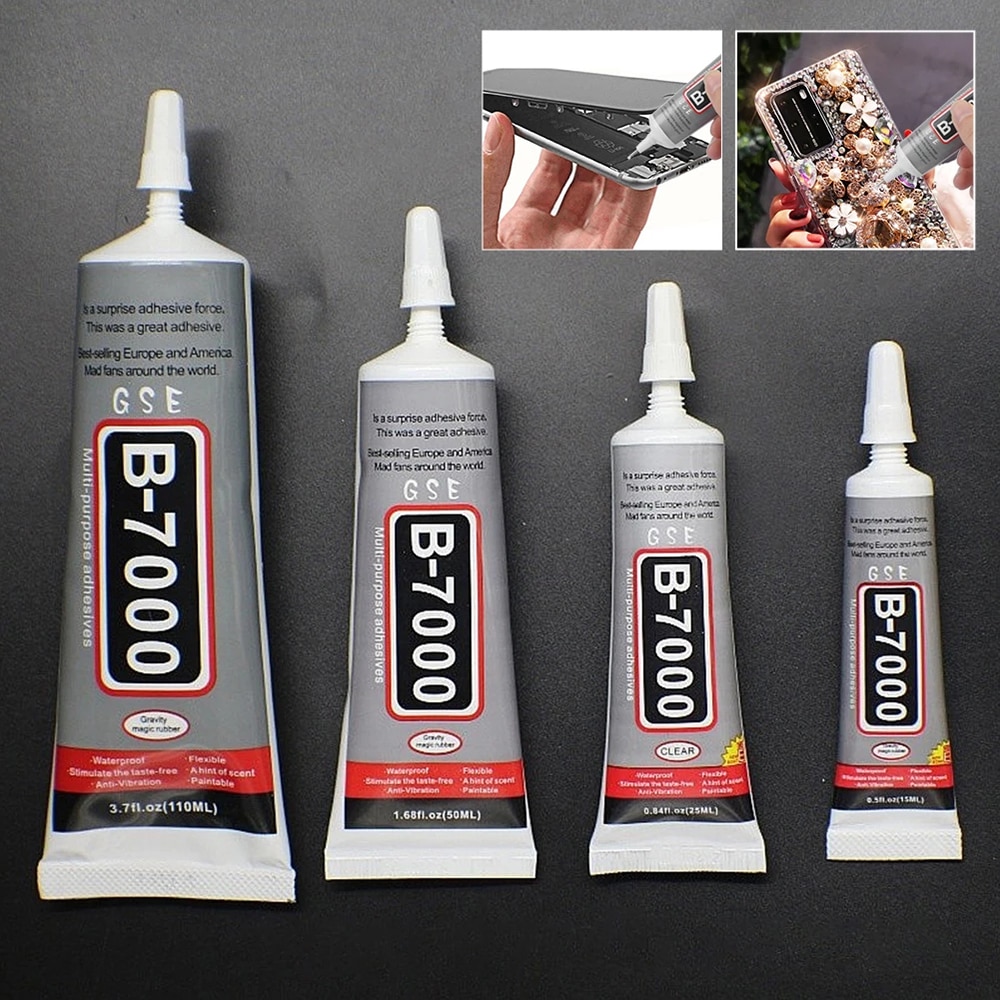 B7000 152550110ml glue for mobile phone screen handmade DIY jewelry paste drill glue Epoxy Resin Adhesive