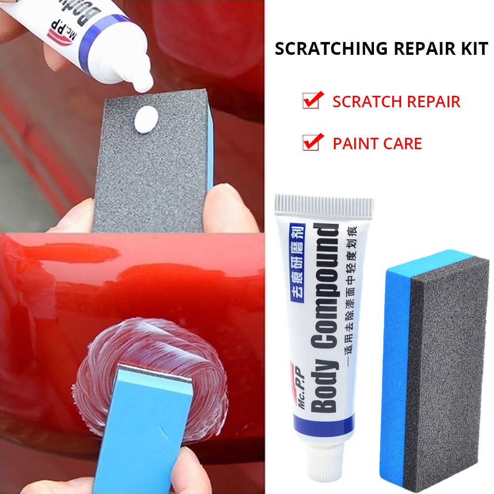 Car Scratch Repair Styling Wax Kit Auto Body Compound Polishing Grinding Paste Paint Cleaner Polishes Care Set Auto Fix It MC308