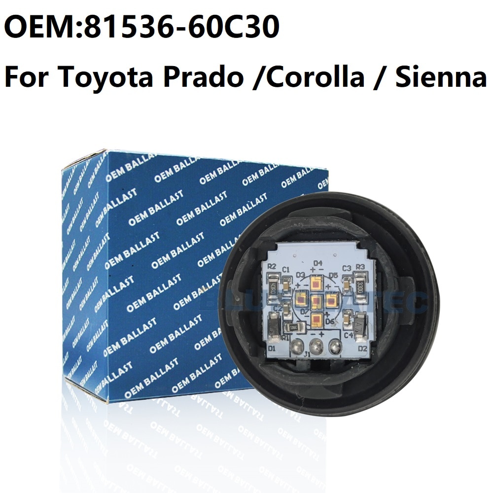 NEW OEM For Toyota Prado 17-22 Corolla 19-21 Sienna 21 XENON LED Module Ballast Tail Light Control Replacement 81536-60C30