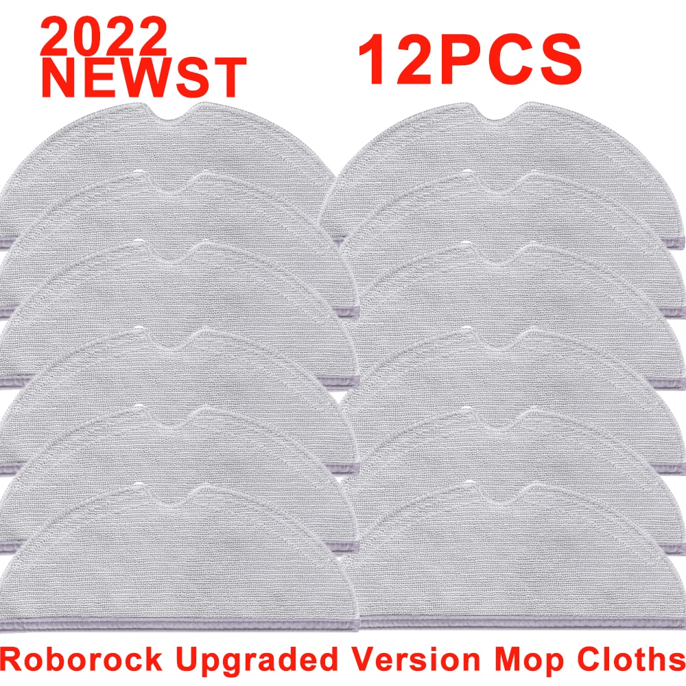 Upgraded version Cleaner Robot Mop Cloths Rags For XiaoMi Roborock S5 Max S6 Pure S6 MaxV S5 S51 S50 S55 Xiaowa E25 E35
