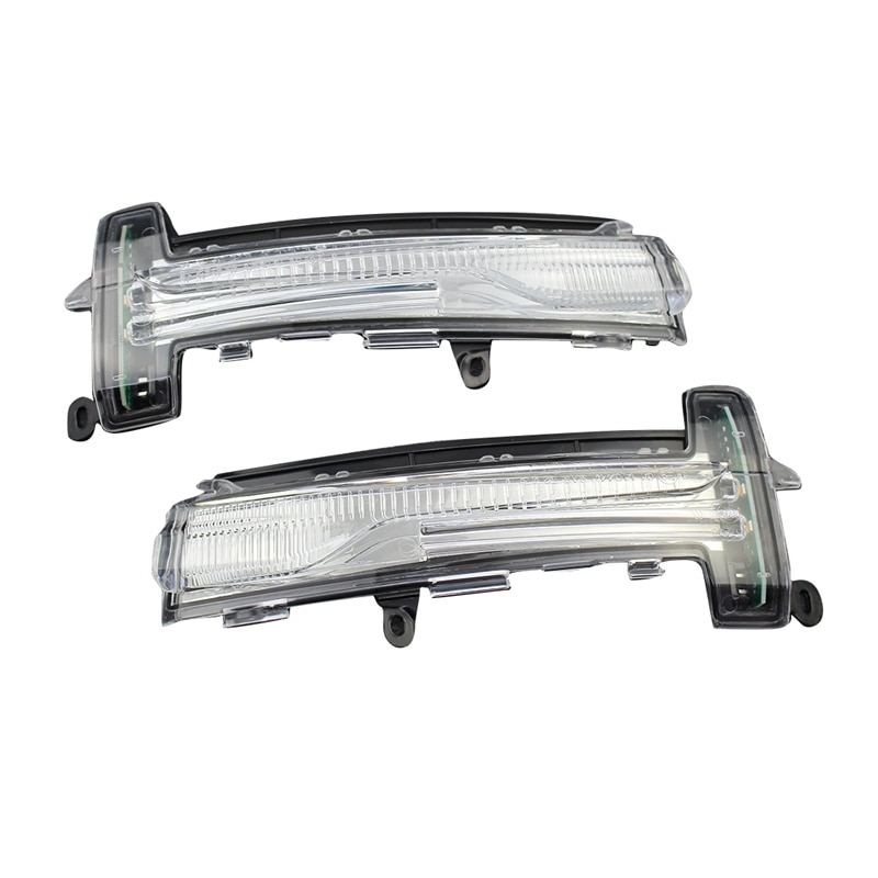 Car Left+Right Rearview Mirror Light Side Mirror Turn Signal Blinker Side Wing Mirror Indicator For Volvo XC60 2013-2017
