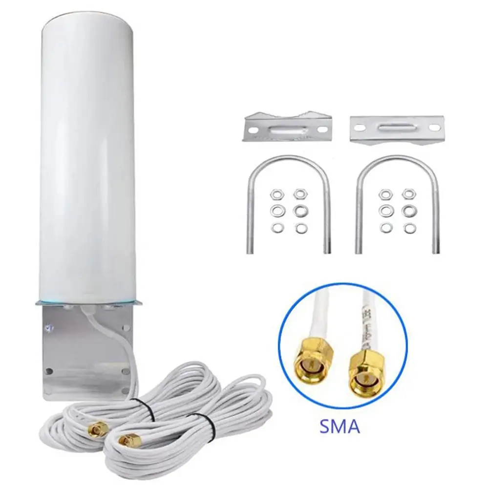 Antenna a barilotto di amplificazione del segnale esterno 3G 4G LTE ad alto guadagno 4G LTE Router demodulatore Gateway Antenna