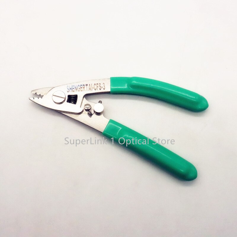 Fiber Optic tool stripping CFS-3 Miller clamp pliers CFS-3 Tri-Hole Fiber Stripper Miller Wire stripper green Freeshipping