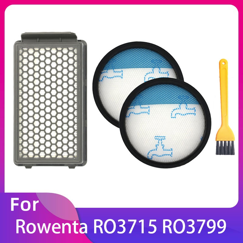 For Rowenta RO3715/3759/3798/3799/3718 Samurai SG3751WA Spare Hepa Filter Kit Part Replacement For Compact Power Cyclonic Vacuum