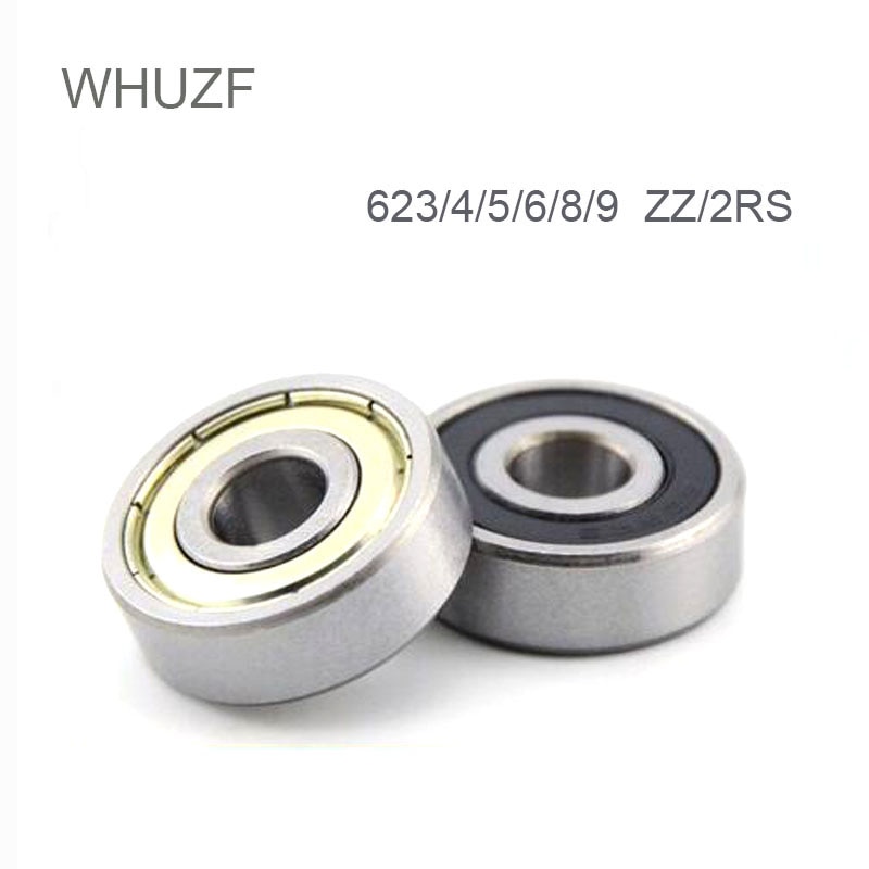 Free Shipping 10pcs Bearing 603 604 605 606 607 608 609 623 624 625 626 627 628zz 2RS Rodamiento