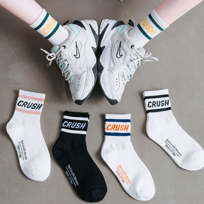 5 Pairs/Lot Summer Short Women Sport Socks Low Tube Cool Socks Set Cute Print Ankle Foot Cover Fashion New Kawaii Sock New 2022