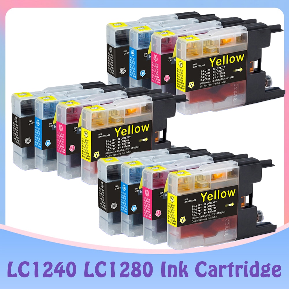 Compatible Ink Cartridge For LC12 LC40 LC71 LC73 LC75 LC400 LC1220 LC1240 For Brother Printer MFC-J6910CDW J6710CDW J840N