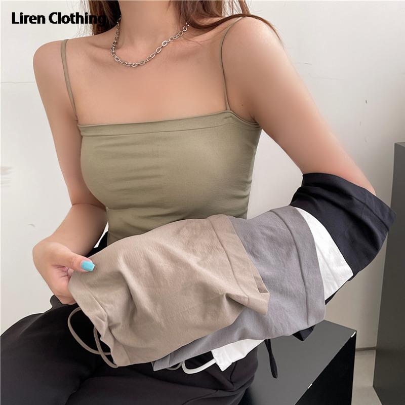 OLOEY Bra Sexy Tube Top Sport Bra Female Push Up Crop Corset Padded Lingerie Women Fitness Seamless Tank Underwear Brassiere