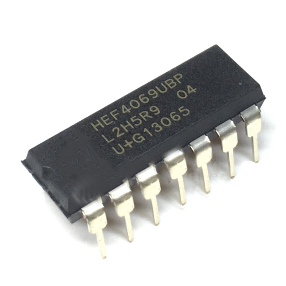 10pcs HEF4069UBP DIP HEF4069 DIP14 HEF4069BP DIP-14 new and original IC In Stock