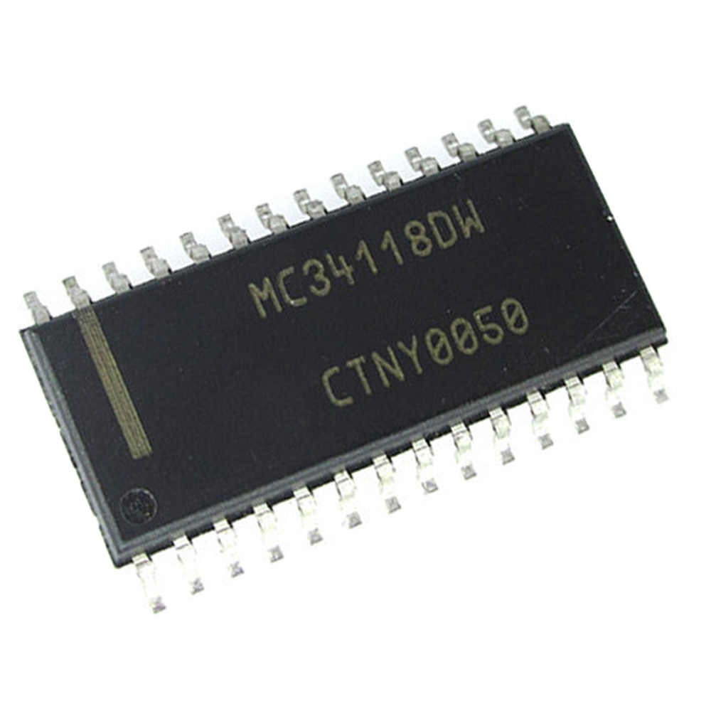 (5PCS) MC34118DW IC VOICE SWITCH SPKPHONE 28-SOIC 34118 MC34118
