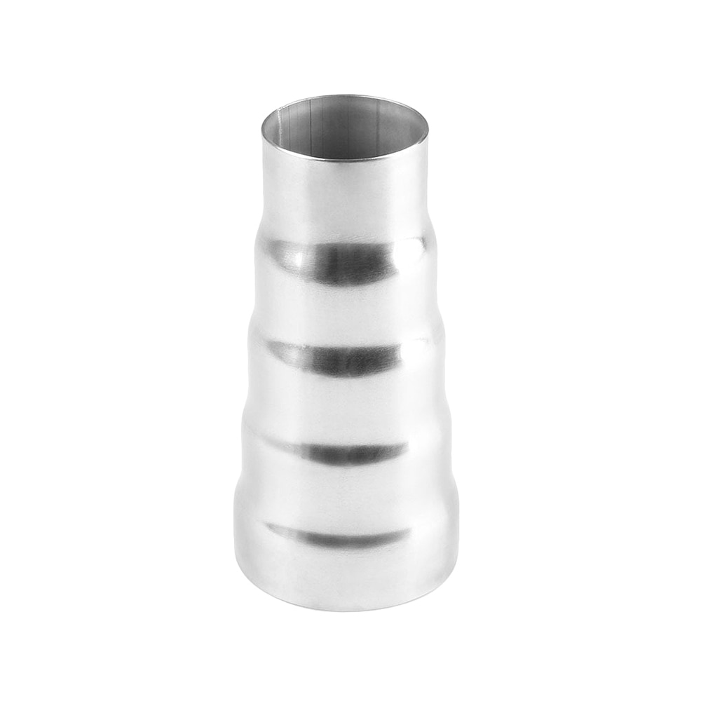 Car Stainless Steel Exhaust Adapter 5 Step Reducer Adapter Connector Pipe Cone 5 Step Universal Reducer Connection Accessories