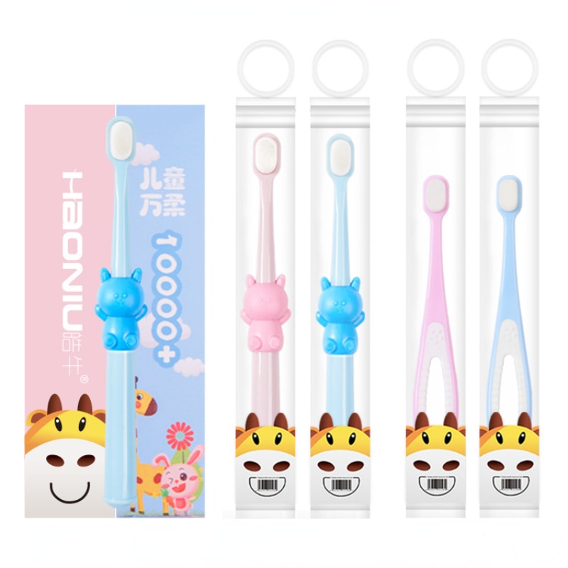 1 Pc Cute Cartoon Children Toothbrushes 0-12Y Baby Kids Soft-bristled Deciduous Tooth Brush Newborn Infant Dental Cleaning Brush