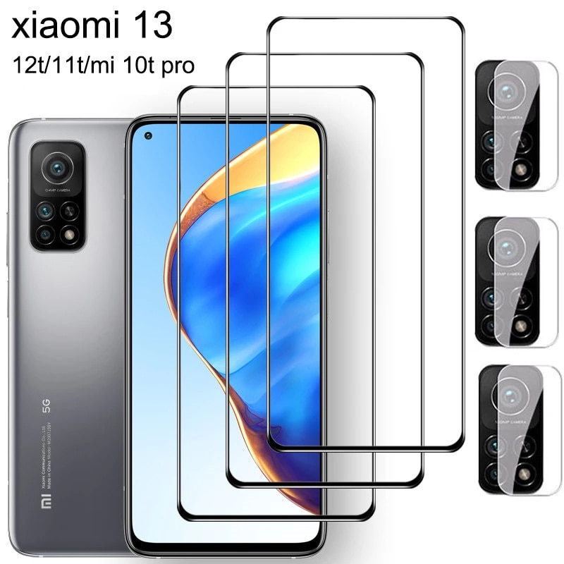 9H Glass Protector for xiaomi 13 mi 10t pro cristal for xiaomi mi 10t lite 5g tempered glass for mi 10 t pro mica for xiaomi 11t