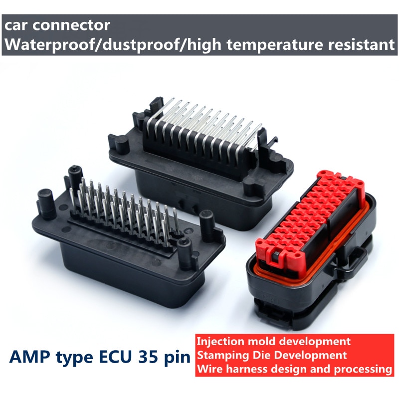 ECU connector 776163-1 sealed waterproof connector 35 core 776164-1/776231-1 board terminal wiring