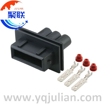 Auto 3pin plug male of 357972773 357 972 773 wiring harness connector with terminals and seals