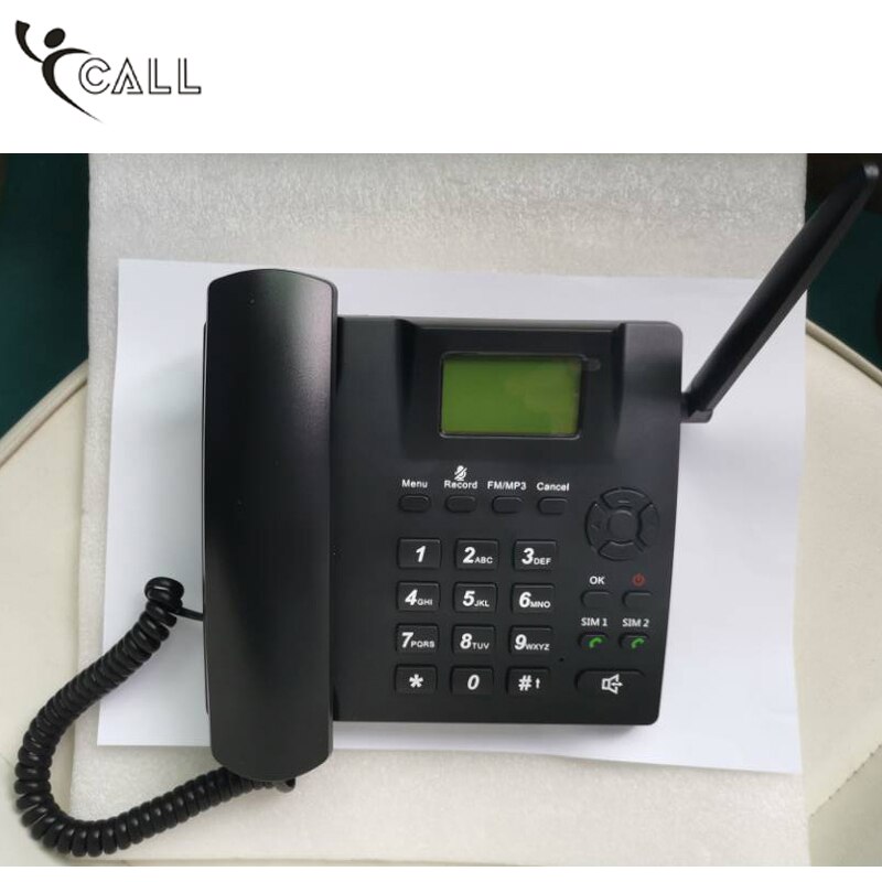 Wireless Quadband GSM Desk Phone 850/900/1800/1900MHz