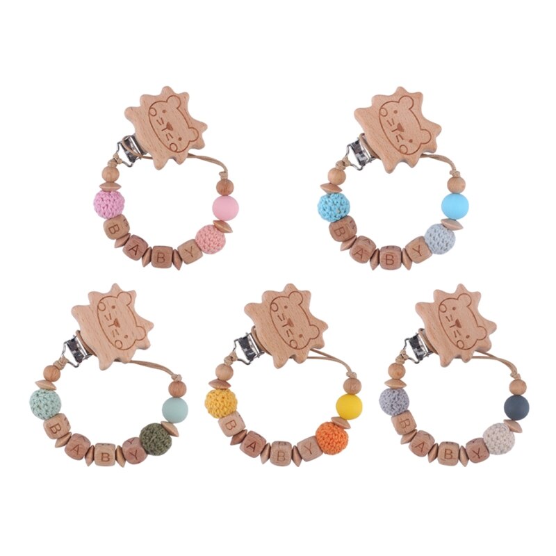 Teether Holder Chewing Toy Clip for Baby Infant Soothie Molar Rod Toys Storage