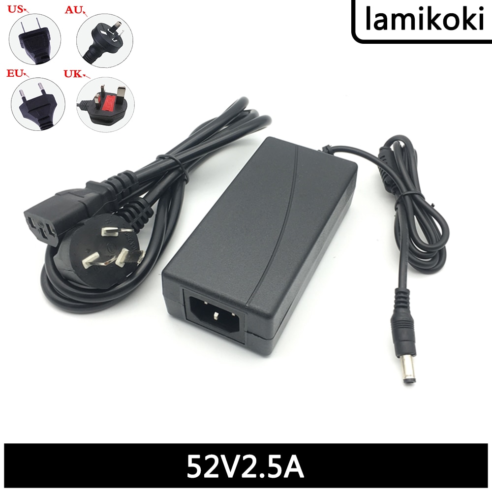 POE Switch Power Supply 52V Power Adapter 8-port POE Switch Power Supply 52V 2.5A Power Supply