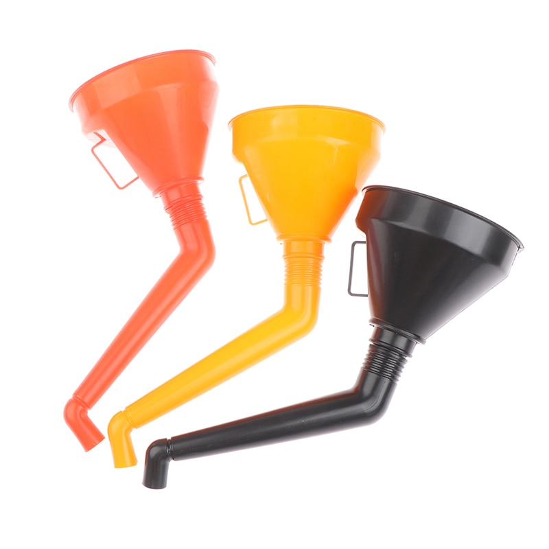 135/145/165mm Universal ABS Car Motorcycle Refuel Gasoline Engine Oil Funnel Fuel Filter Washer Fluid Change Fill Transfer Tool