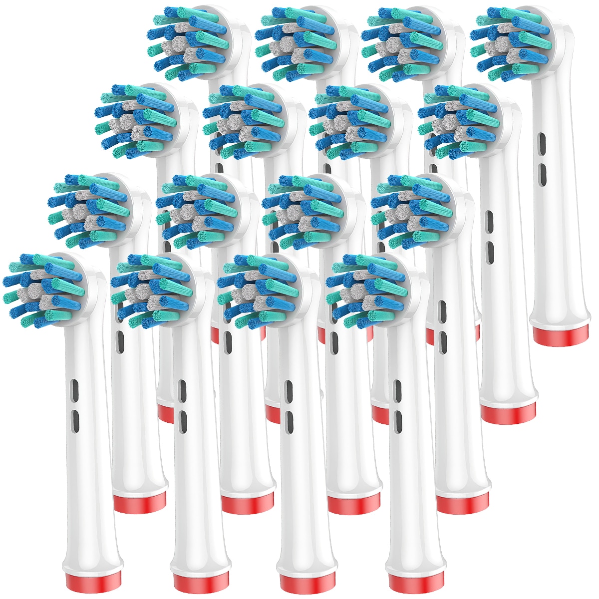 Toothbrush Heads for Oral B Sensitive Clean Professional Care: 500, Triumph Professional Care: 9000, Sensitive Clean
