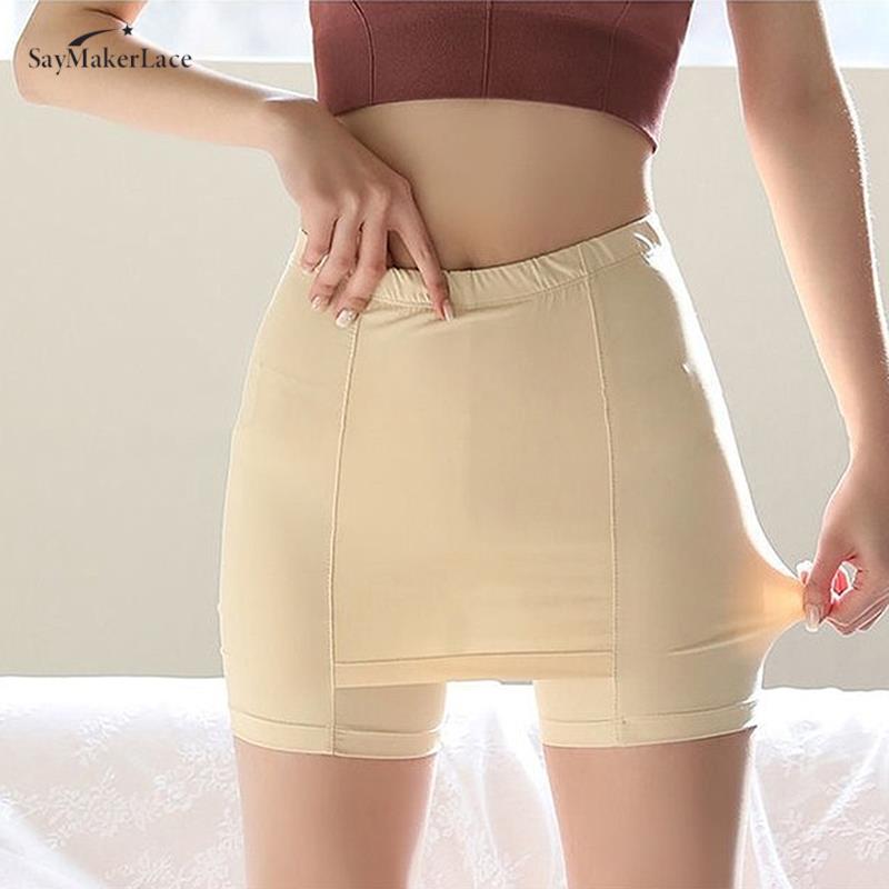 Female Summer Under Skirt Safety Pants Korean Fashion Underwear Girls Plus Size Casual Soft Leggings Cotton Tights