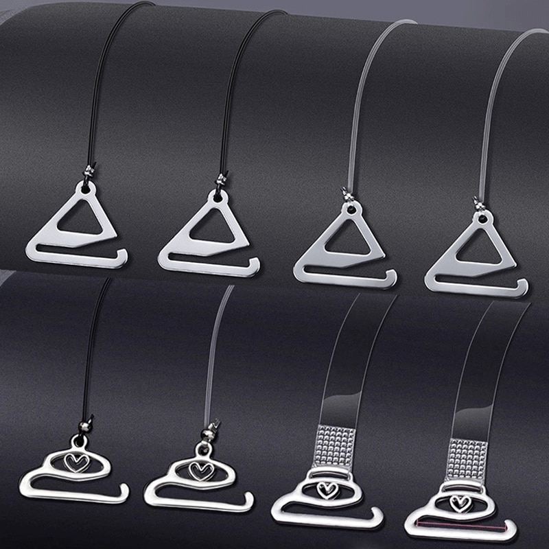 1 Pair Women Transparent Bra Strap Silicone Bra Accessories Shoulder Strap Adjustable Transparent Hook Invisible Straps
