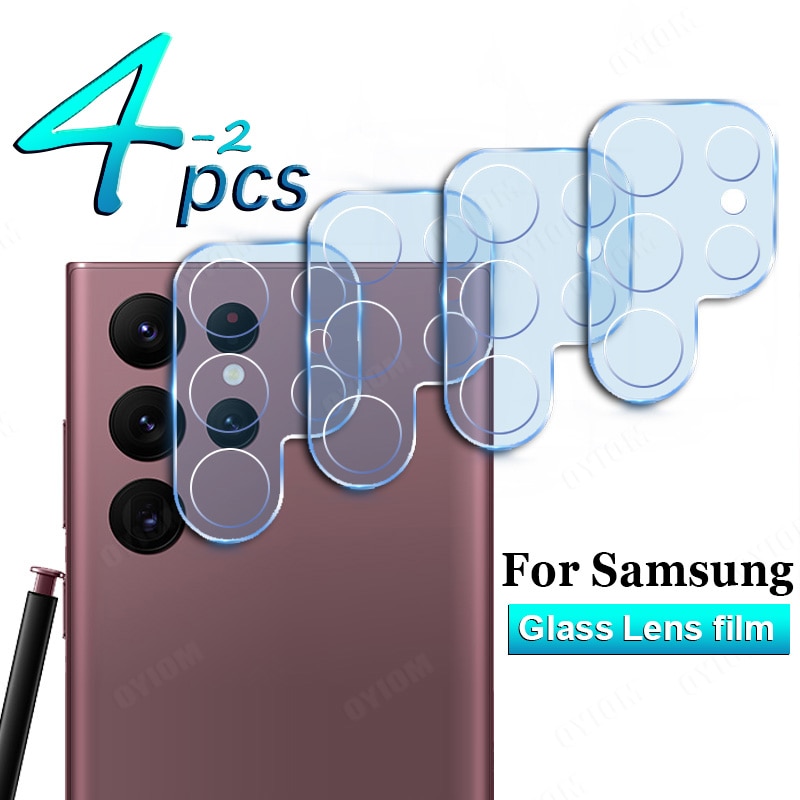 Camera Protector Film For Samsung Galaxy S22 S21 S20 S10 S9 Plus Screen Protector S 22 21 Note 20 Ultra 9 8 10Plus S20FE Glass