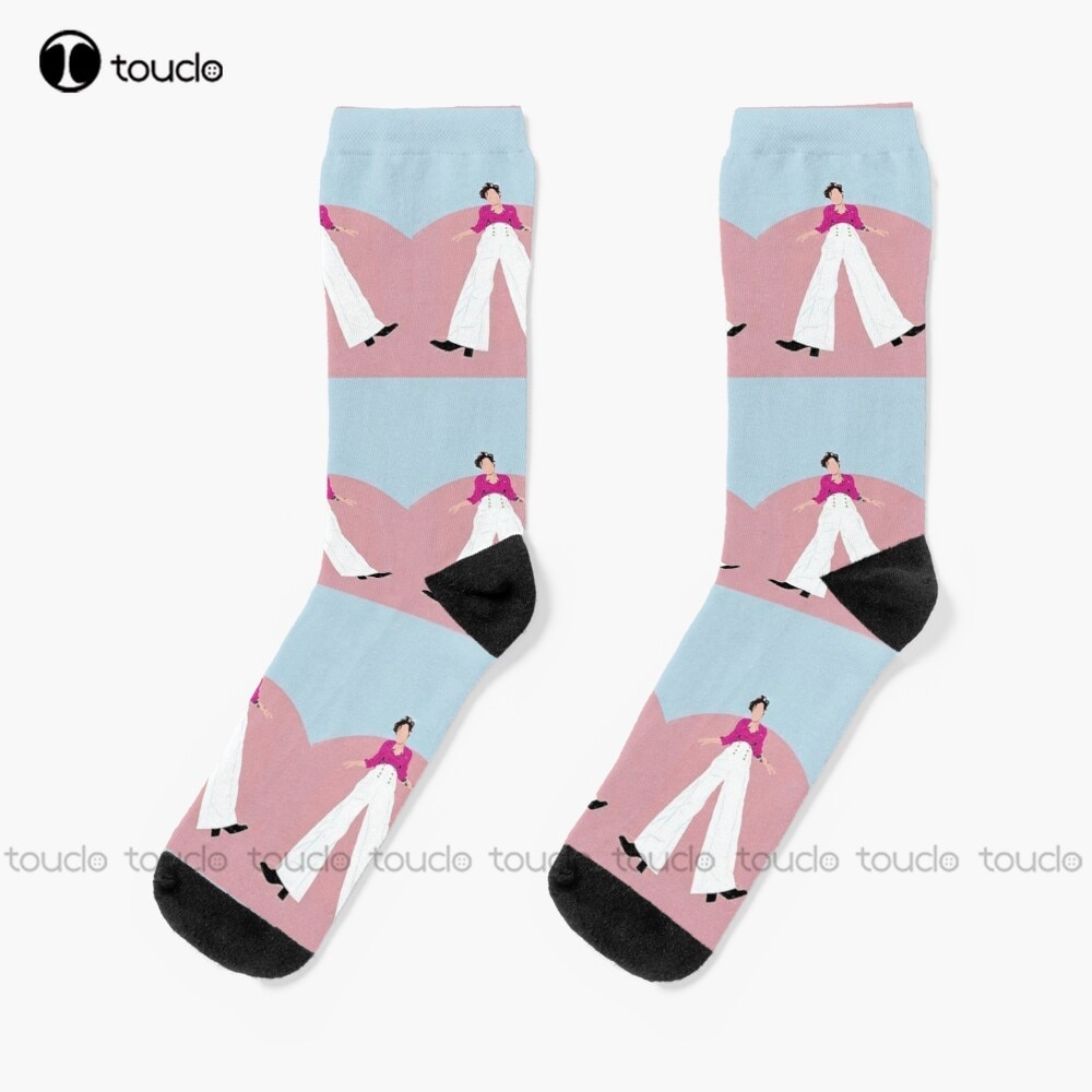 Styles Boy Socks Harrys House Black Socks For Women 360° Digital Print Comfortable Girls Sports Christmas Gift New Popular Girls