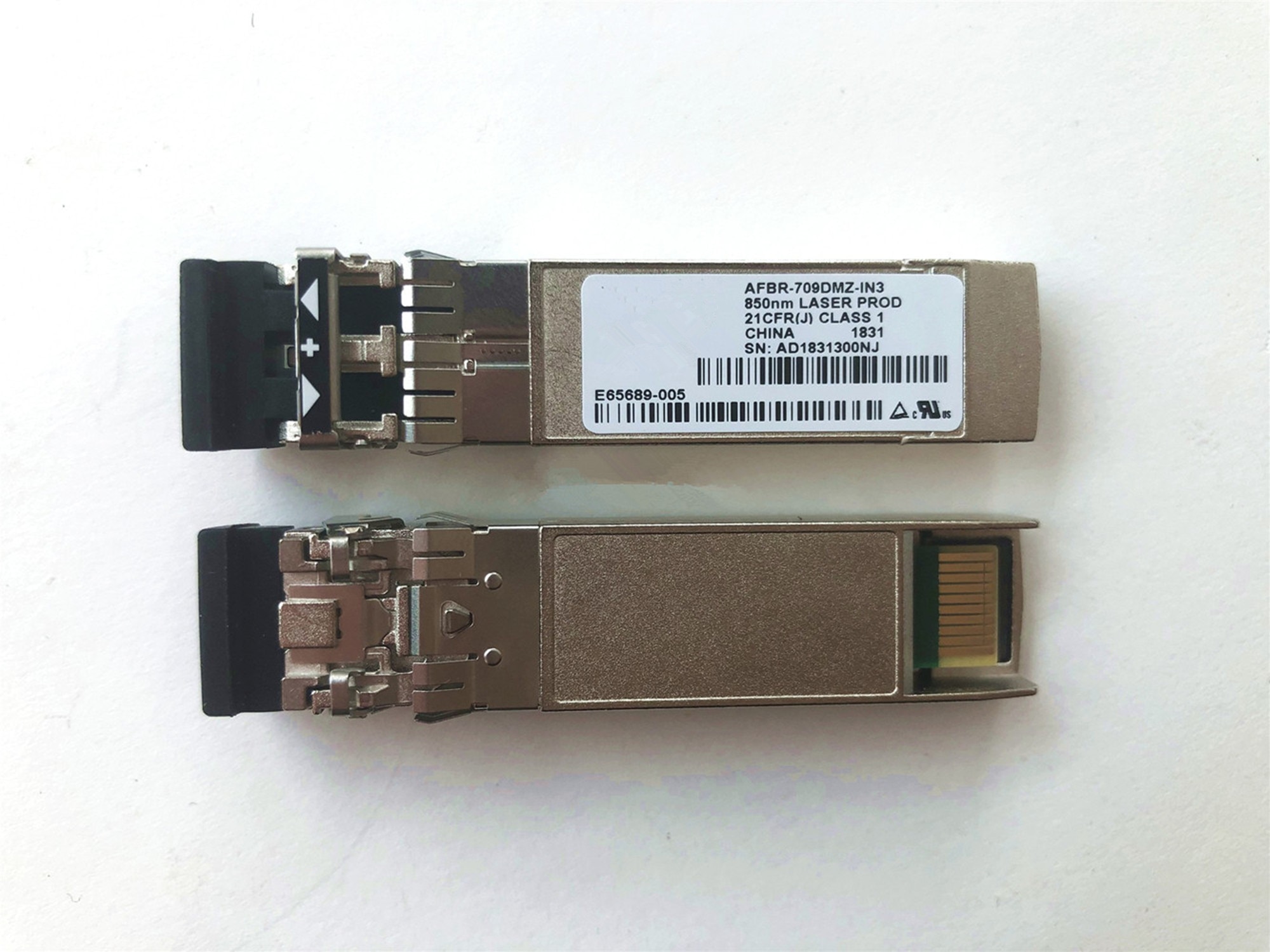 In-tel SFP Module 10G/AFBR-709DMZ-IN3/E65689-005/E10GSFPSR/850NM X520 X710 82599 Network Adapter General Purpose Module