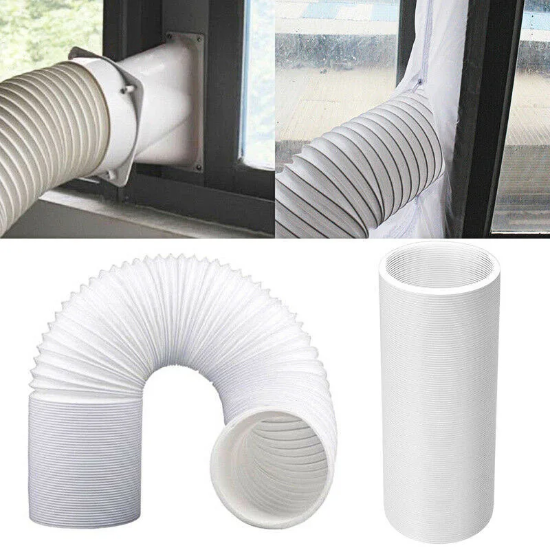 Multi-size Adjustable Mobile Exhaust Duct Ventilator Pipe Hose Stretch for Air Conditioning Home Improvement Accessories FU