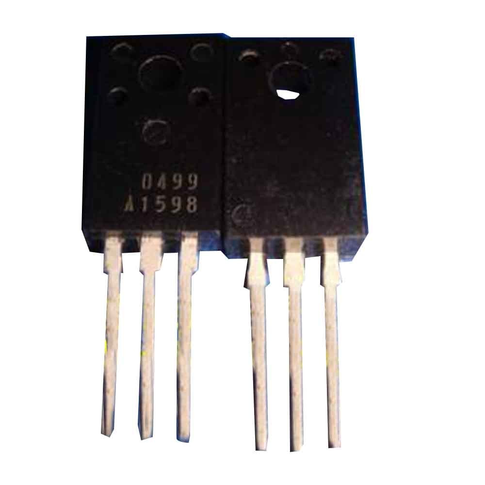5pcs 2SA1598 A1598 Silicon PNP Power Transistors TO-220F