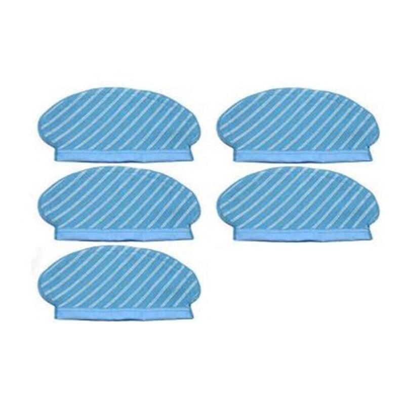 5Pcs For Ecovacs Deebot Ozmo 920/950 Vacuum Cleaner Parts For Ecovacs Deebot Ozmo 920/950 Replacement Mop Cloth Pad