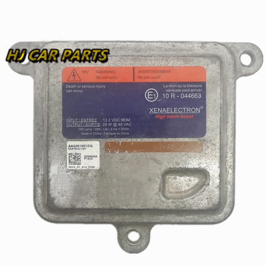 Original Used 10R-044663 D8S 25XT6-D 12V Headlight Xenon Light Control Computer HID Lamp 10R044663 Car Light Accessories