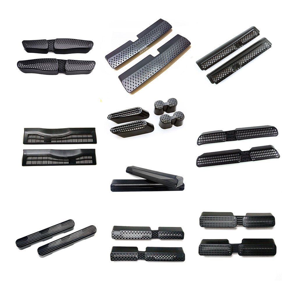 For Audi A3 A4 A5 A6 A7 Q2 Q3 Q5 Q7 Q8 Under Seat Floor Rear AC Heater Air Conditioner Duct Vent Cover Grill Outlet Cover Trim